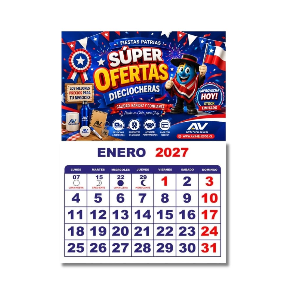 CALENDARIO MAGNÉTICO