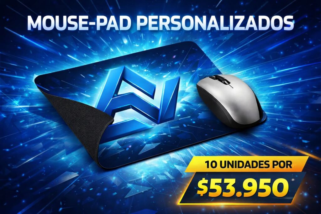 MOUSE PAD PERSONALIZADO
