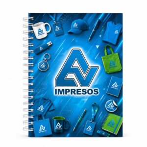 CUADERNO CORPORATIVO 18X24 CM.