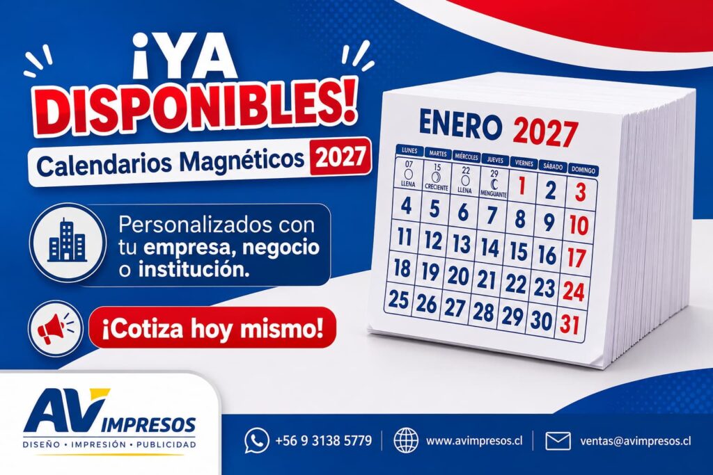 MINI CALENDARIOS 2027